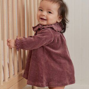 Quincy Mae Velour Holiday Dress